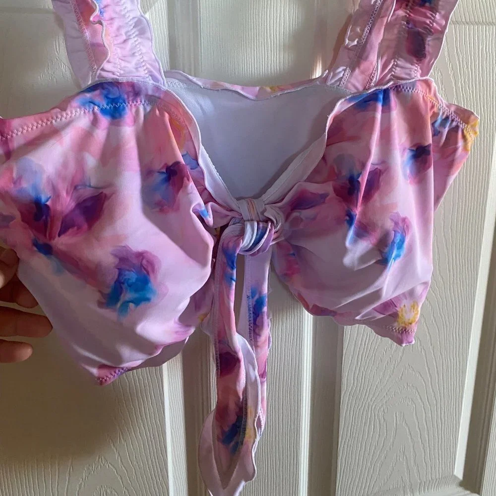 FRANKIES BIKINIS - Colby Watercolor Bikini Set